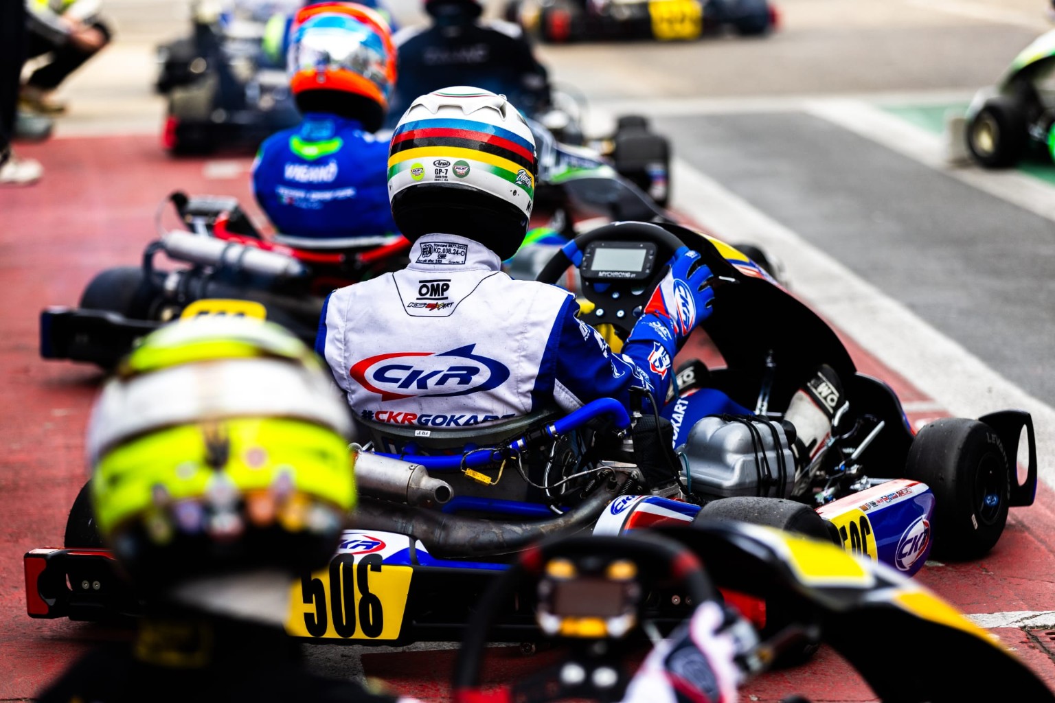 CKR Kart auf der Rennstrecke